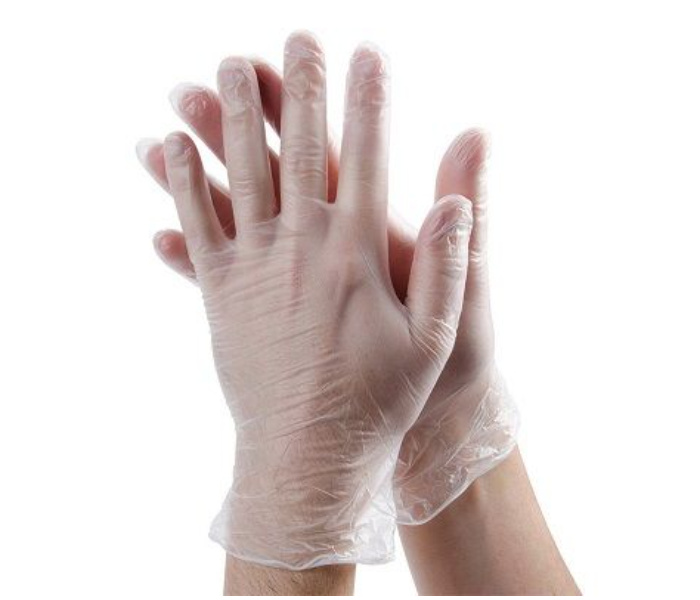 Hotpack VGM Set of 100 Pieces Medium Vinyl Gloves - Zoom Image 3