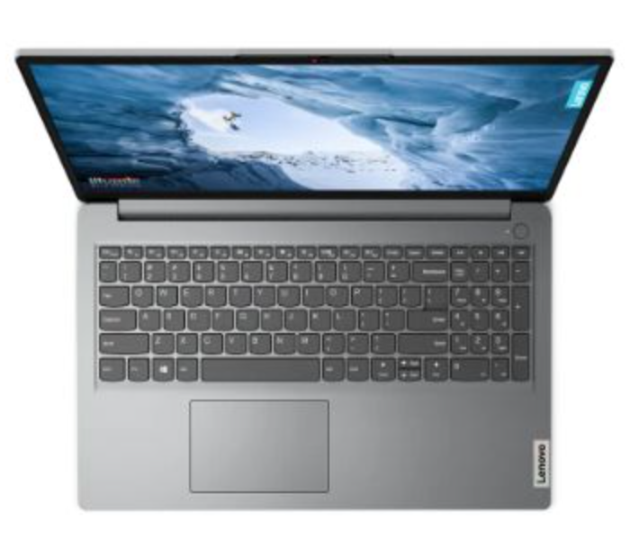 Lenovo 82QD004EAX IdeaPad 1 15IAU7 15.6 Inch FHD Intel Core i5-1235U Processor 8GB DDR4 RAM 512GB SSD Integrated Intel Iris Xe Graphics Windows 11 Home 64 Non-backlit Keyboard - Grey - Zoom Image 1