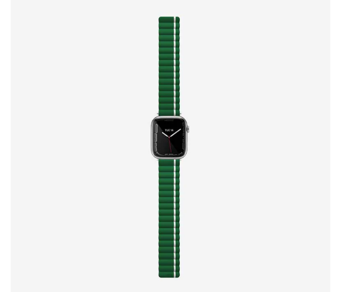 Uniq Revix Reversible Magnetic Saudi Arabia Flag Model 45mm Apple Watch Strap - White - Zoom Image 2