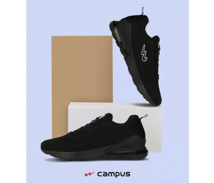 North UK 10 Sized Campus Sports Shoe For Men - Black - Zoom Image