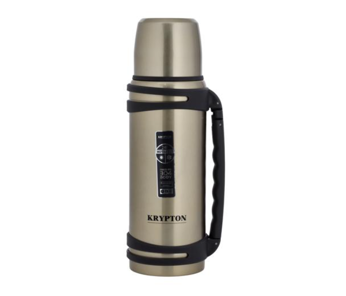 Krypton KNVF6336 1800ml Stainless Steel Thermos Double Wall Vacuum Insulation Vacuum Flask - Silver - Zoom Image 1