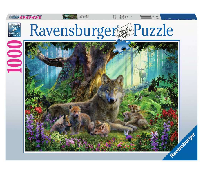 Ravensburger Wolves in the Forest Puzzle Game for Adult - Zoom Image