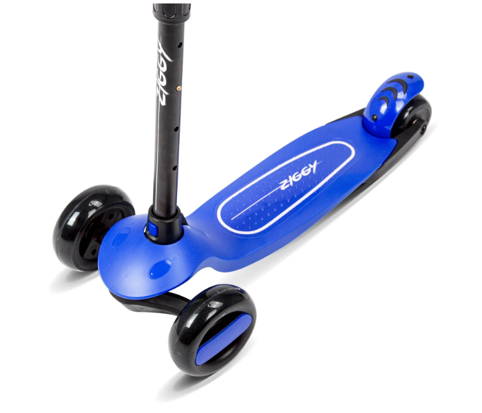 Spartan Ziggy 3-Wheel Tilt Scooter with LED Light For Kids - Blue - Zoom Image 4