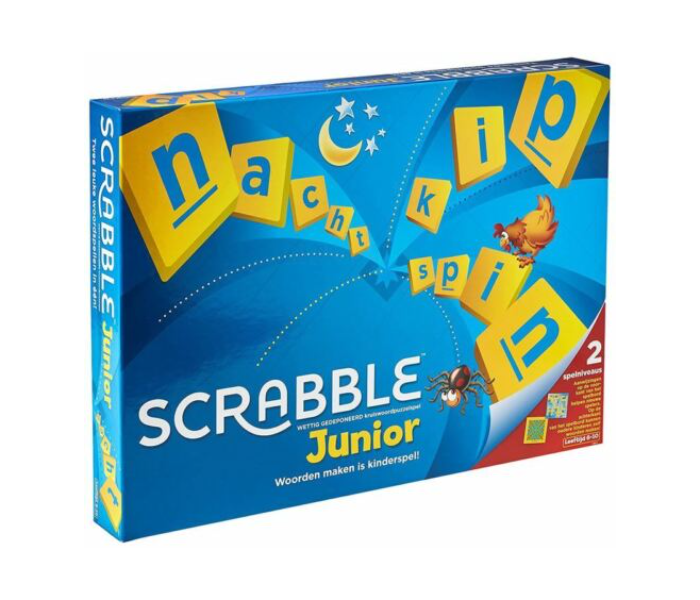 Mattel Scrabble Junior - English Activity Toy for Kids - Zoom Image 1