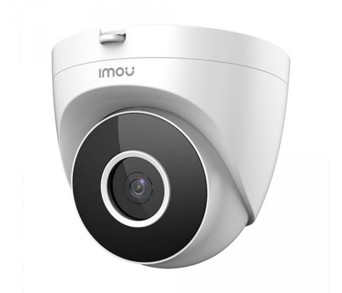 Dahua IPC-T26EP IMOU Turret IPC-T26EP with Active Deterrence Two-way Talk and Human Detection 2MP WiFi Outdoor Camera - Black and White - Zoom Image 1