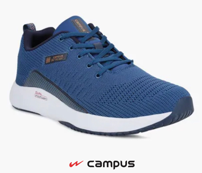 Toll UK 9 Sized Campus Sports Shoe For Men - Blue - Zoom Image