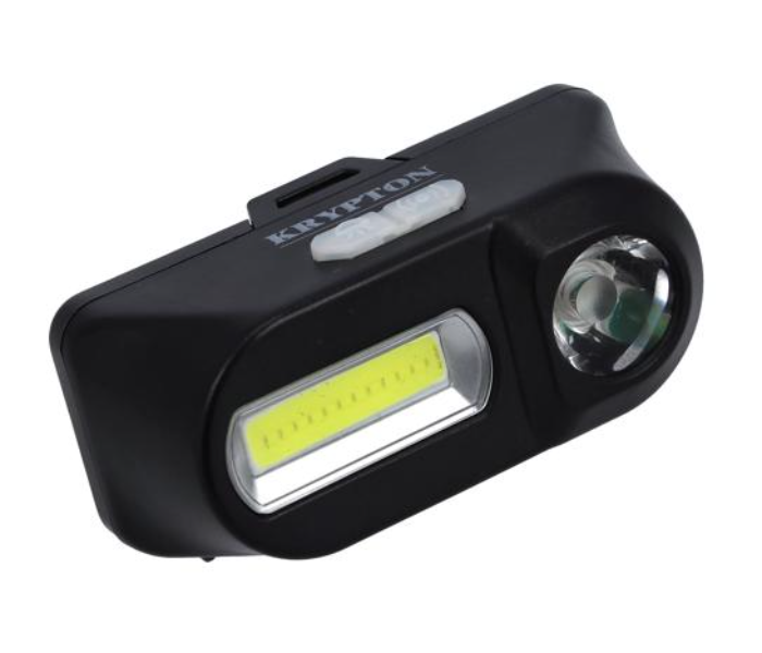 Krypton KNHL5400 Lithium Battery 3W LED Light Double Headlight - Black - Zoom Image 5