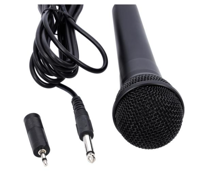 Krypton KNMP6267 Two Way Connector 3 Meter Cable Dynamic Microphone - Black - Zoom Image 4