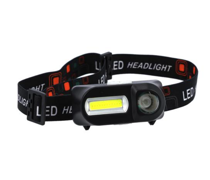 Krypton KNHL5400 Lithium Battery 3W LED Light Double Headlight - Black - Zoom Image 1