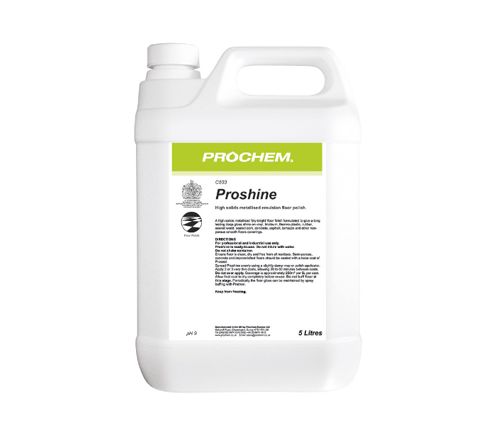 Prochem C503 5Litre Stain Cleaner Proshine - Zoom Image