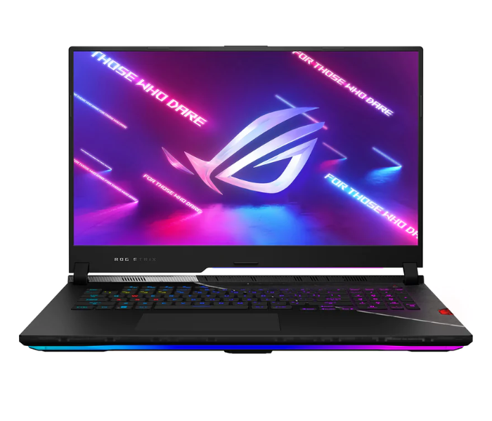 ASUS STRIX SCAR 17  G733ZX-LL019W ROG 17.3 Inch WQHD Intel Core i9 12900H Processor 32GB RAM 2TB SSD 16GB Nvidia Rtx 3080Ti Graphics Windows 11 Home English-Arabic Keyboard with Asus Backpack and Usb  - Zoom Image 1