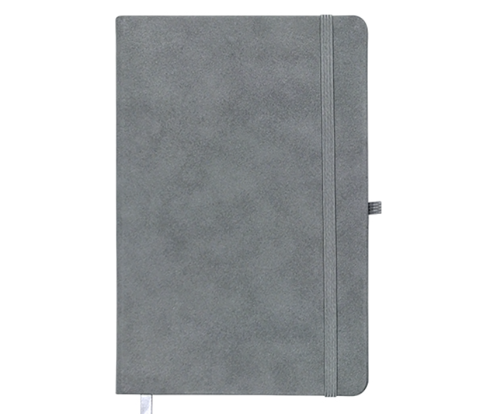 820 A5  Suede Finish Notebook - Grey - Zoom Image 1