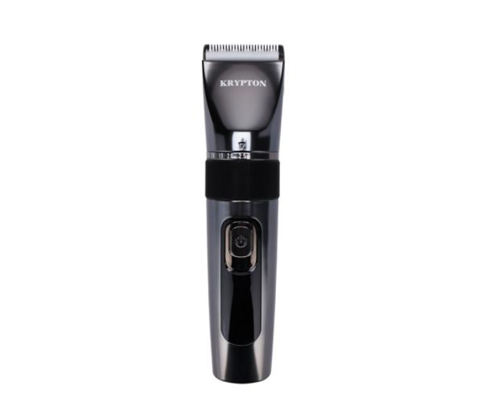 Krypton KNTR5441 Waterproof 2000mAh Digital Professional Hair Beard Trimmer - Grey and Black - Zoom Image 3