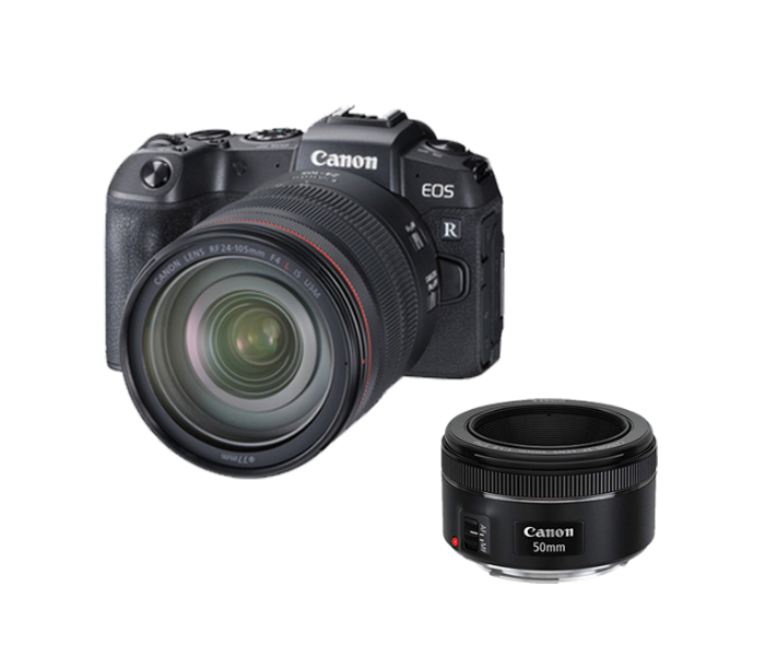 Canon EOS RP Mirrorless Digital Camera with 24 -105mm and RF 50mm Lens - Black - Zoom Image 9