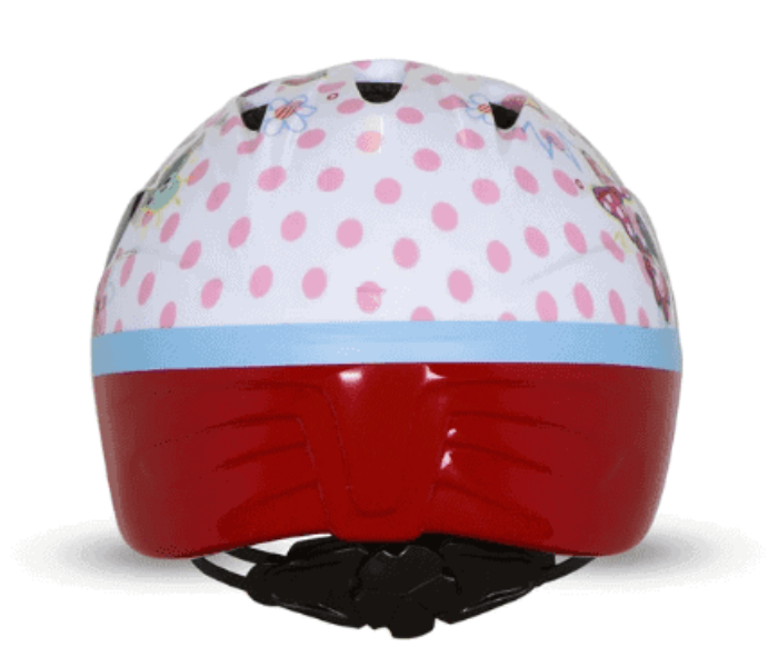 Spartan Minnie Design Bicycle Helmet For Kids - Red and White - Zoom Image 3