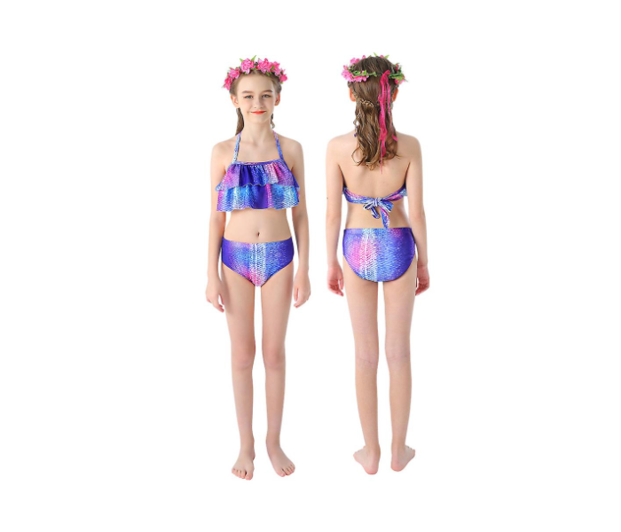 Mermaid 120cm Swimsuit for Kids - Blue and Purple - Zoom Image 3