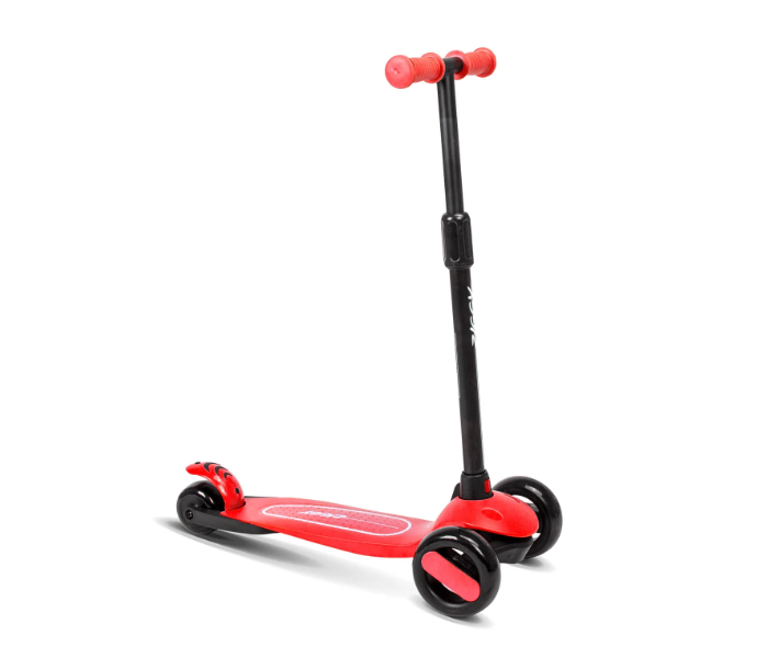 Spartan Ziggy 3-Wheel Tilt Scooter with LED Light For Kids - Red - Zoom Image 3