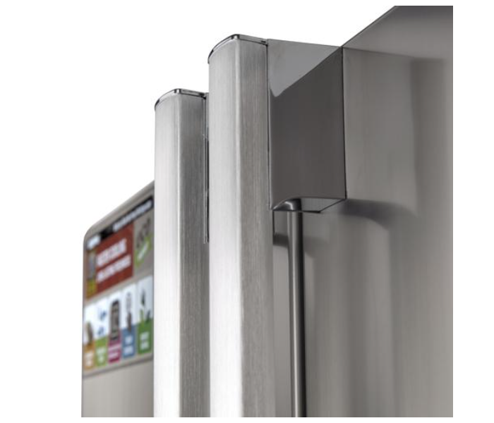 Geepas GRFS5520SXHN 550 Litre Side by Side Doors No Frost Refrigerator - Grey - Zoom Image 5