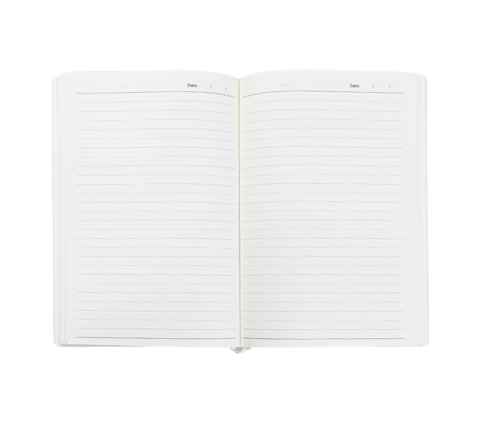 823  A5 Notebook Flexi Cover - White - Zoom Image 2