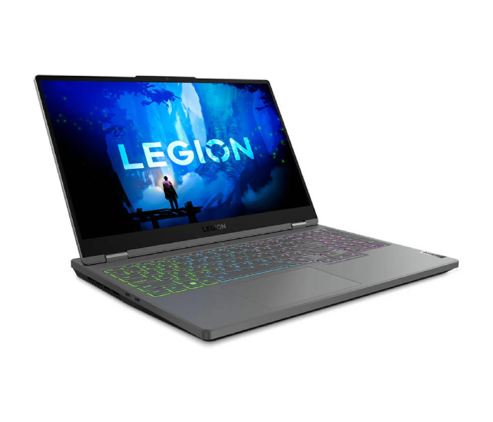 Lenovo 82RB00BKAX Legion 5 Gaming Laptop 15.6 Inch WQHD Intel Core i7-12700H Processor 16GB RAM 1TB SSD 6GB NVIDIA GeForce RTX 3060 Graphics Windows 11 English Arabic Keyboard - Grey - Zoom Image 2