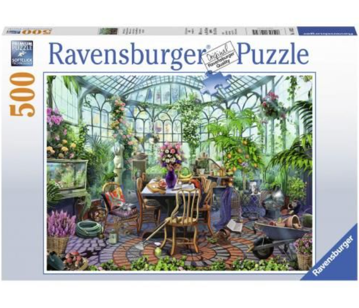 Ravensburger Greenhouse Mornings Puzzle Game for Adult - Zoom Image