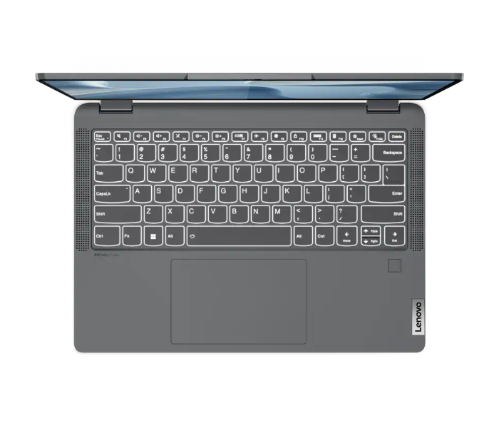 Lenovo 82R70077AX IdeaPad Flex 5 14IAU07 14 Inch FHD Intel Core i7-1255UG7 Processor 16GB DDR4 RAM 512GB SSD Integrated Intel Iris Xe Graphics Windows 11 Home 64 Backlit Keyboard - Grey - Zoom Image 3