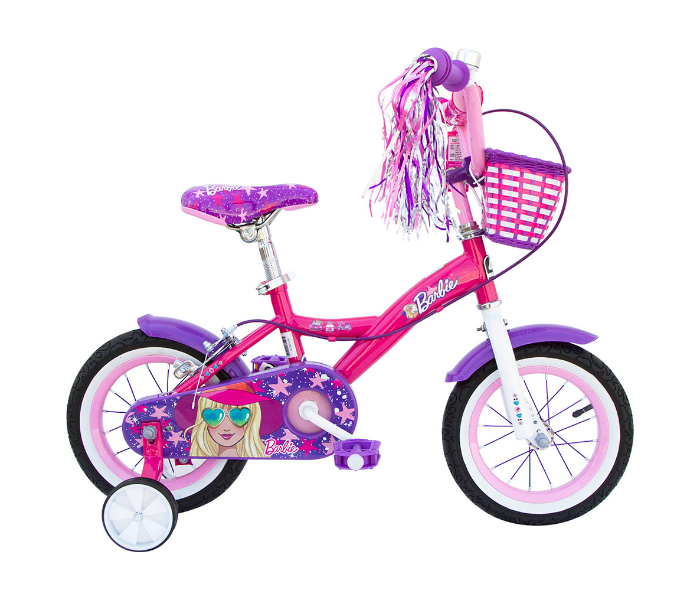 Spartan 12 Inch Mattel Barbie Bicycle For Kids - Purple - Zoom Image 2