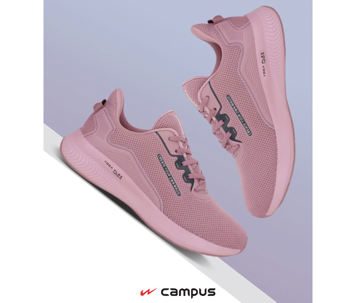 Bubble UK 7 Sized Campus Sports Shoe For Women - Mauve - Zoom Image