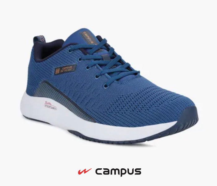 Toll UK 8 Sized Campus Sports Shoe For Men - Blue - Zoom Image