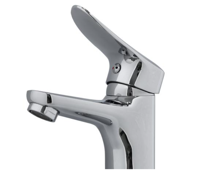 Geepas GSW61093 Single Lever Basin Mixer - Silver - Zoom Image 1