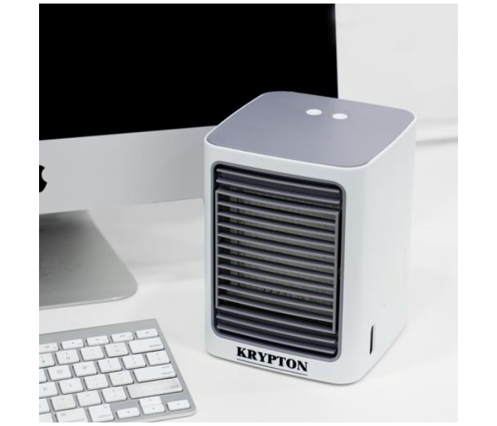 Krypton KNAC6309 3 Speed Fan Portable Mini Air Cooler - White - Zoom Image 2