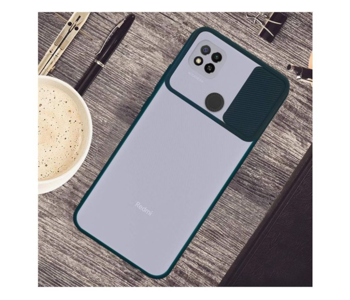 Shockproof Back Cover for Redmi 9C - Green - Zoom Image 3