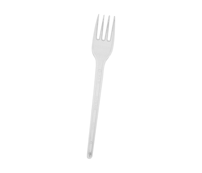 Hotpack CPF Set of 50 Pieces Plastic Clear Fork - Zoom Image 2