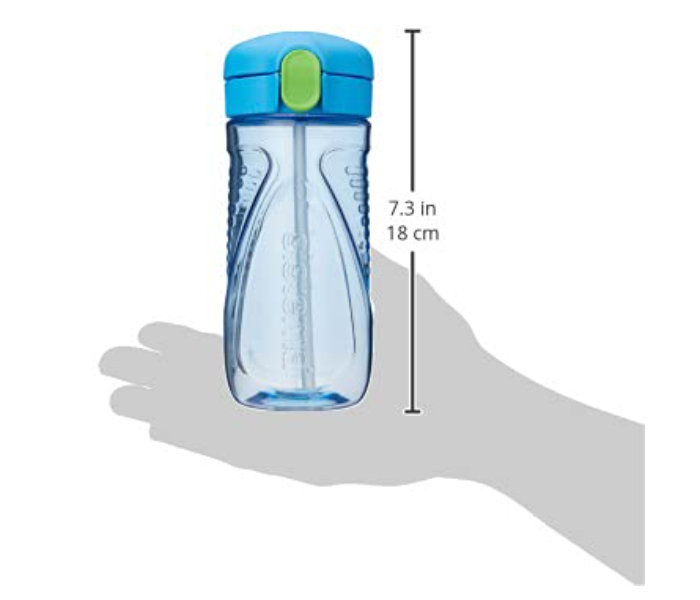 Sistema 520ml Lightweight Tritan Quick Flip Watter Bottle - Blue - Zoom Image 2