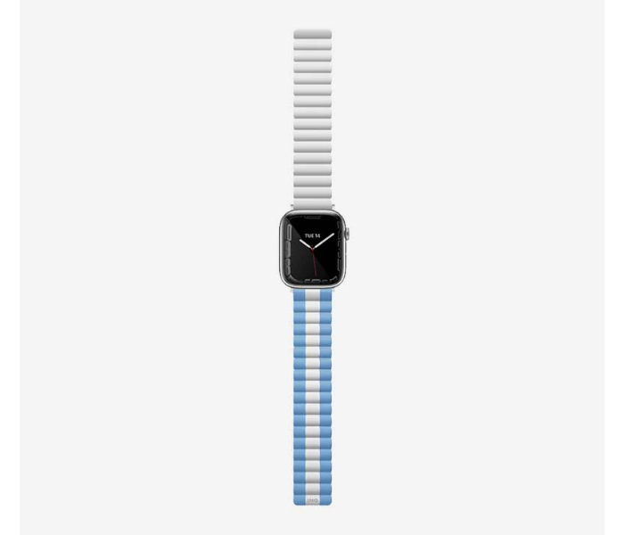 Uniq Revix Reversible Magnetic Argentina Flag Model 44mm Apple Watch Strap - White - Zoom Image 3