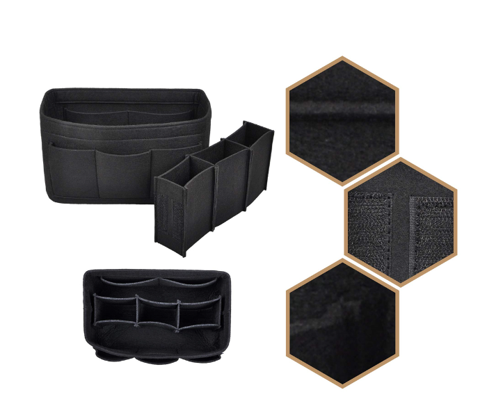 Lightweight Storage Insert Bag - Black - Zoom Image 3