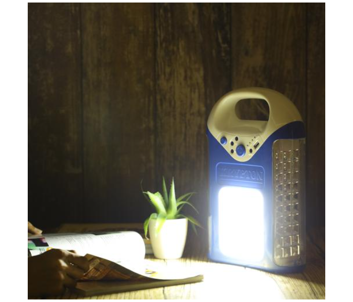 Krypton KNE5174 Rechargeable 3 Side Emergency Lantern - White and Blue - Zoom Image 3