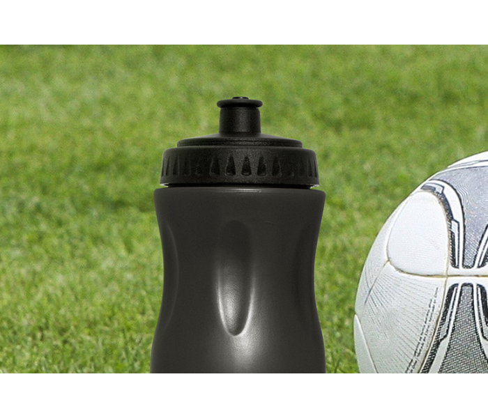 617 A 400ml  Insulated Sports Water Bottle - Black - Zoom Image 2