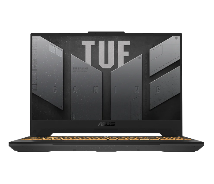 ASUS TUF GAMING  FX507ZE-HN031W-GREY 15.6 Inch FHD Intel Core i7 12700H Processor 16GB RAM 512GB SSD 4GB Nvidia Geforce Rtx 3050Ti Graphics Windows 11 Home English-Arabic Keyboard - Grey - Zoom Image 1