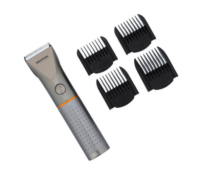 Krypton KNTR5422 2000mAh Ceramic Titanium Blade Rechargeable Hair Clipper - Grey and Black - Zoom Image 1