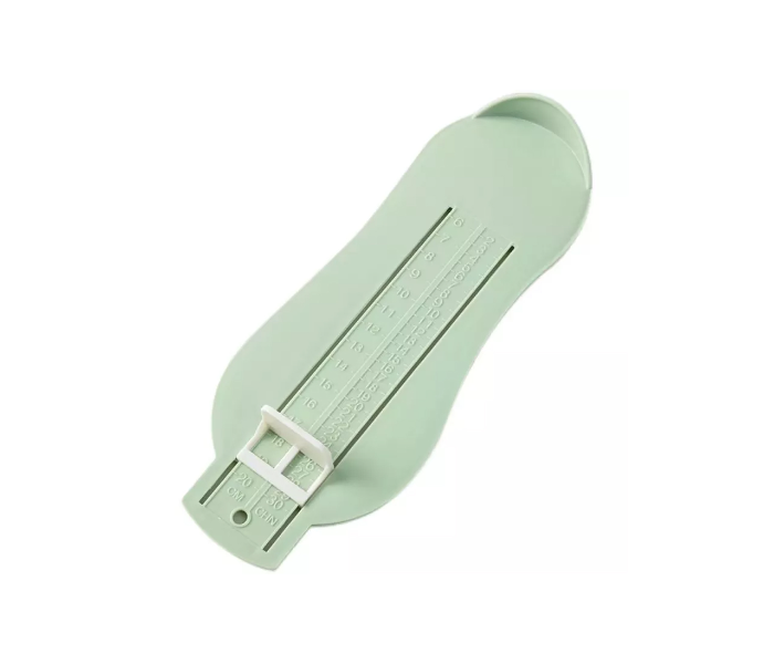 Adjustable Foot Length Measuring Scale - Green - Zoom Image 1