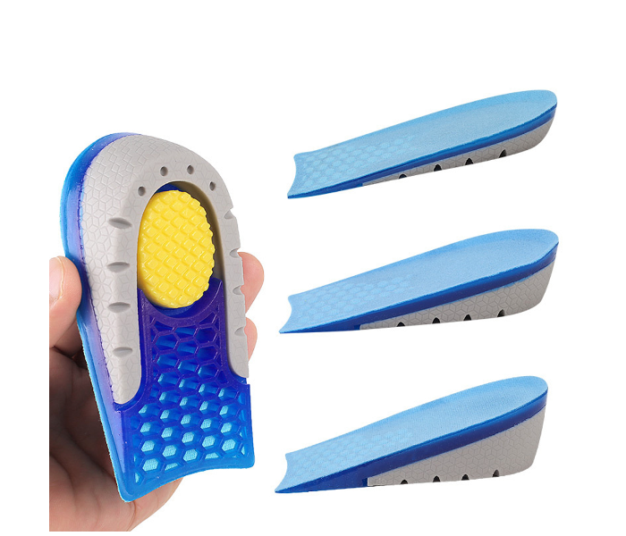 Lightweight Invisible Heightening Pad Heel Pad - Sky Blue - Zoom Image 3