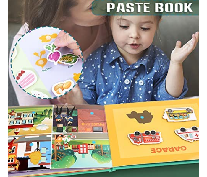 Quiet Book Preschool Educational Busy Book for Boys and Girls to Develop Learning Skills Learning Toys Travel Toys Gift for Toddlers - Zoom Image 2