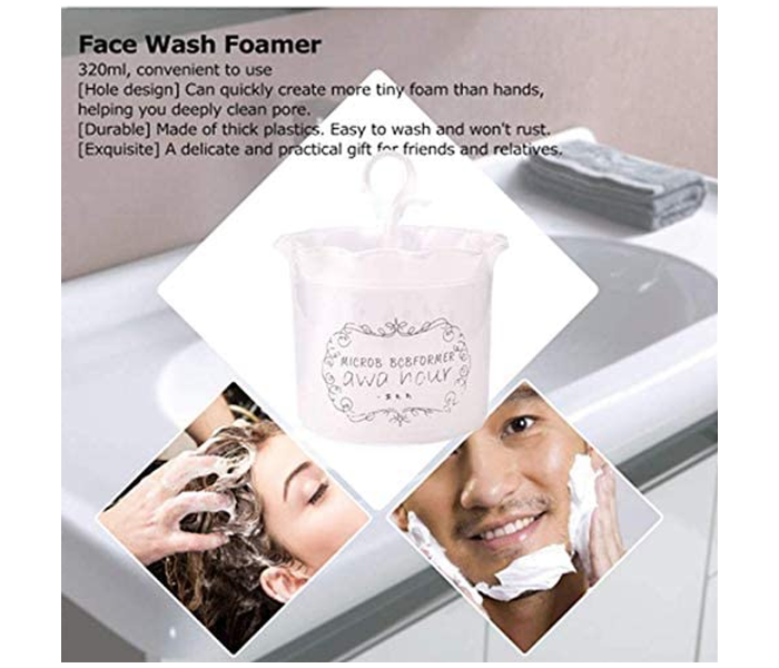 Portable Facial Cleanser Foaming Cup - White - Zoom Image 4