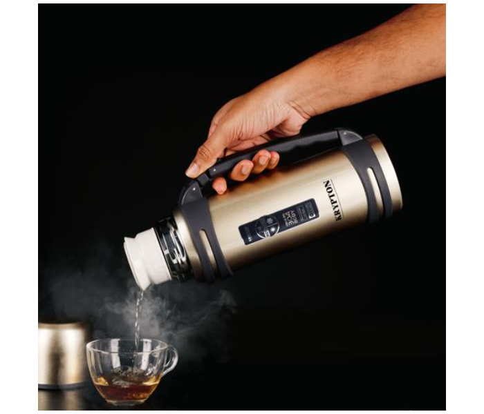 Krypton KNVF6336 1800ml Stainless Steel Thermos Double Wall Vacuum Insulation Vacuum Flask - Silver - Zoom Image 3