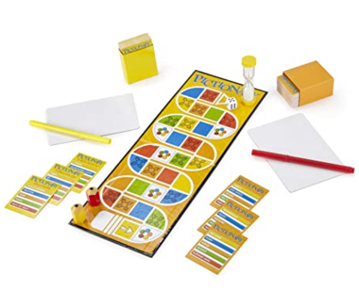 Mattel Pictionary Board Game - English Activity Toy for Kids - Zoom Image 2