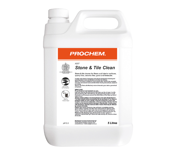 Prochem A257 Stain Cleaner Stone and Tile Clean - Zoom Image