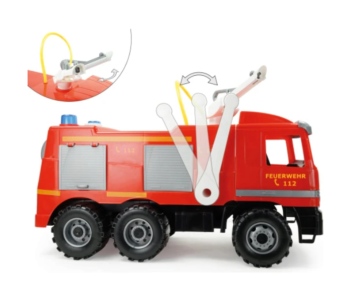 Lena Powerful Giants Fire Truck Actros with Labels Activity Toy For Kids - Zoom Image 2