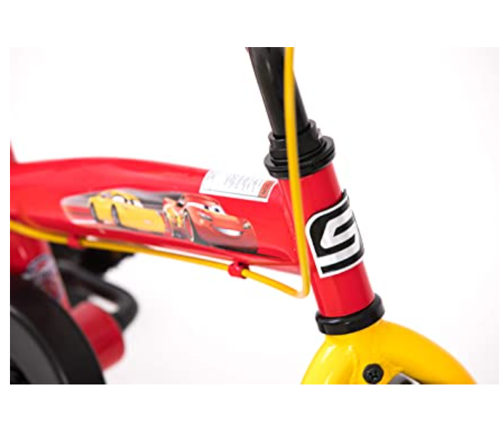 Spartan 12 Inch Disney Cars Bicycle For Kids - Red and Black - Zoom Image 6