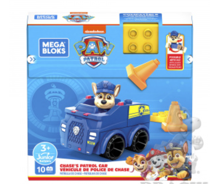 Mattel Mega Chases Patrol Car Activity Toy for Kids - Zoom Image 1